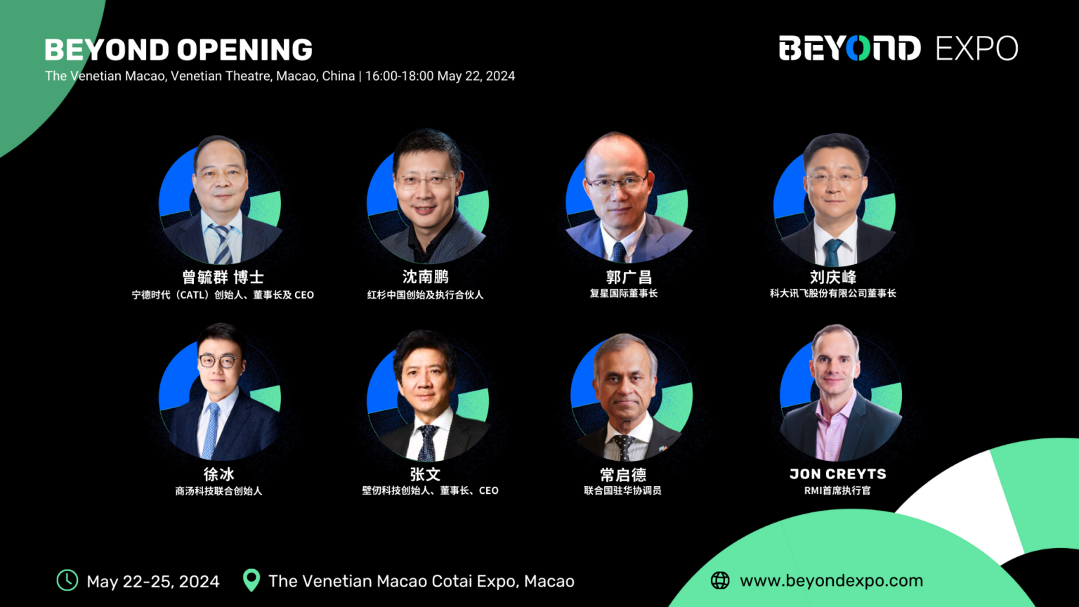 Next Beyond 开幕式嘉宾揭晓!创新引领者即将亮相澳门 BEYOND Expo 2024 - BEYOND EXPO