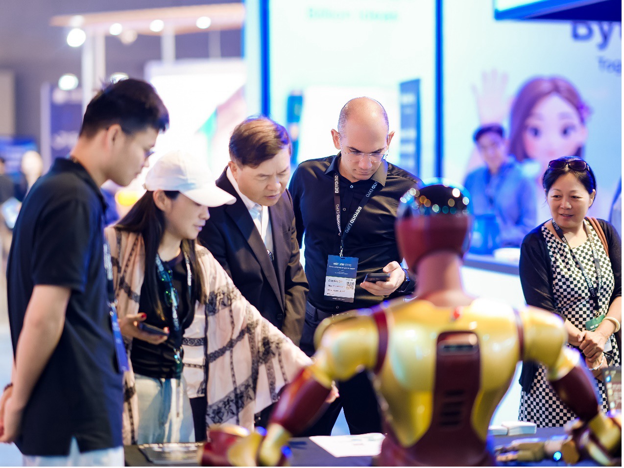 Robots and Human-Centric AI Dazzle at Opening of BEYOND Expo 2025 ...